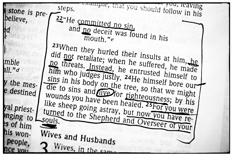 Good News Text uplifting Bible Scripture,