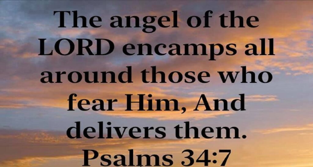 Psalms 34:7 The angel of the LORD ( Listen to, Dramatized or Read) - GNT - Uplifting Scriptures